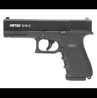 Охолощенный СХП пистолет Retay G19C (Glock) 9mm P.A.K